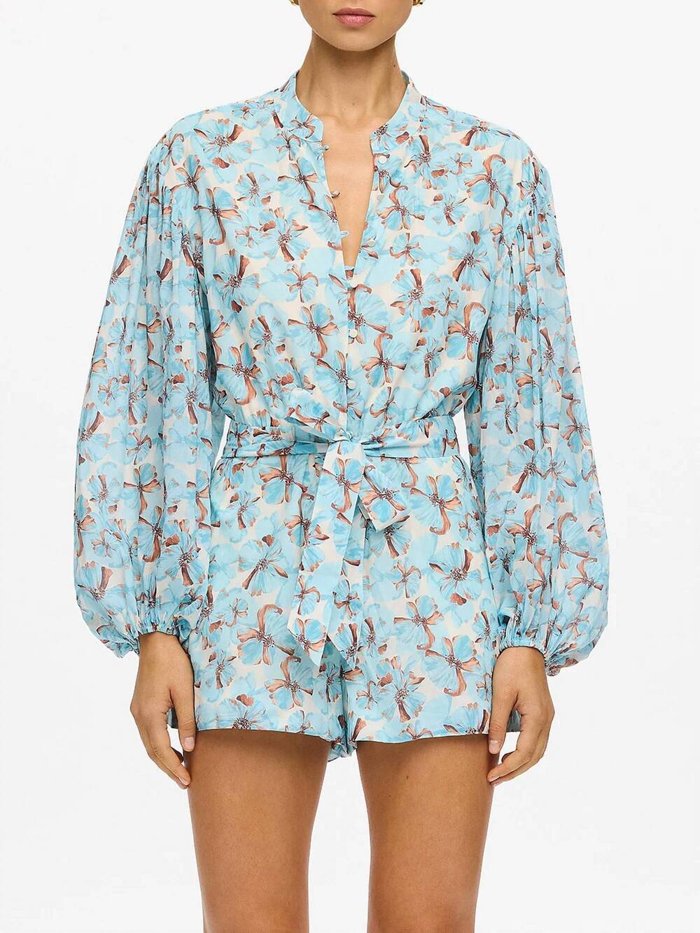 NEW KIVARI lydia playsuit in mint